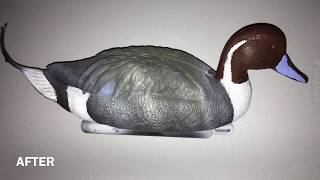 How to Paint a Duck Decoy [upl. by Noired]