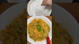 Leftover Cooked Rice Recipe  Super Tasty Rice Recipe 😋shorts youtube viral food recipe [upl. by Resor]