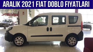 Aralık 2021 Fiat Doblo Fiyat Listesi  \u0015 ÖTVli Ticari En Mantıklı Seçeneklerden Tabi Bulursan [upl. by Hedges969]