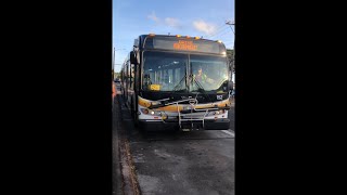 Thebus Honolulu Bus 152 Route 40 East Waipahu New Flyer DE60LFR [upl. by Athena]