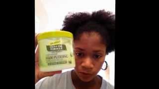 Review Palmers Olive Oil Formula Curl Extend Hair Pudding [upl. by Feledy235]