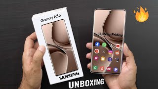 Samsung A56 5G  Unboxing  Galaxy a56 review [upl. by Senskell]