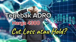 Terjebak Saham ADRO di Harga 4300 apa yang harus dilakukan [upl. by Anital92]