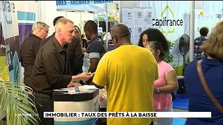 Immobilier  taux des prêts à la baisse [upl. by Meerak]