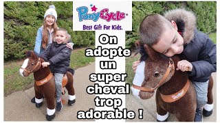 ON VOUS PRESENTE NOTRE SUPER CHEVAL  PONYCYCLE BEST GIFT [upl. by Ogir]