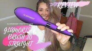 GLAMORISER REVIEW  Straight amp Smooth Speed Brush [upl. by Atsirtal]