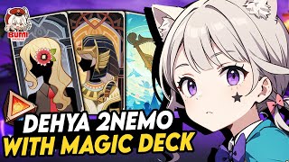 Updating Dehya 2 Anemo with Magic Deck  Genshin TCG [upl. by Tonneson]