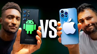 Android vs iPhone  Which is ACTUALLY Better ft MKBHD [upl. by Cynth]