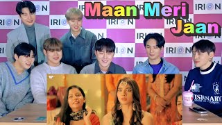 KPOP IDOLs reaction to the beautiful melody of Indian songs🎶 Maan Meri Jaan WeNU1130 [upl. by Lebazi]