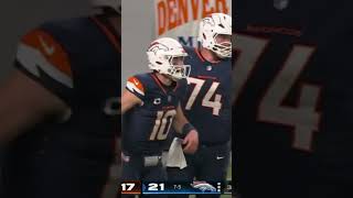 Bo Nix 93 Yard Touchdown Pass To Marvin Mims JR  bonix nfl denverbroncos subscribe [upl. by Daloris468]