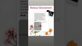 Retour grossesse fertikure 💕 fertikure enceinte over40 infertilite babyyoutube pregnancy [upl. by Anirec957]