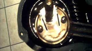 Changing the Power Unit Lubricant in a Maytag Model 30 Wringer Washer [upl. by Ahcsrop430]