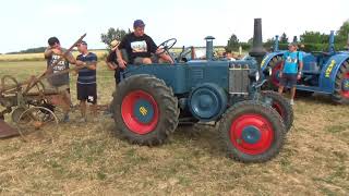 vieux tracteurs de la boumbouride  Août 2017 [upl. by Nosyaj]