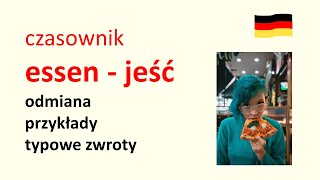 essen  odmiana czasownika przykłady zwroty [upl. by Asia417]