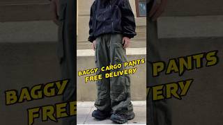 Baggy cargo pants thrift store in india delhi ⚡️  How to start thrift store india  thevitalthings [upl. by Irmo88]