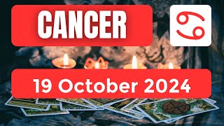 Cancer horoscope  Cancer Horoscope for Today 19 October 2024 [upl. by Hsirahc]