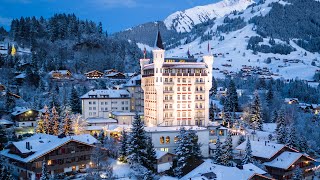 The Gstaad Palace Hotel Switzerland  Ultraluxe winter getaway full tour [upl. by Daniel46]