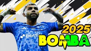 NOVO BOMBA PATCH 2025 GABIGOL NO CRUZEIRO PS2 AETHERSX2 PCSX2 OPL [upl. by Nauqram]