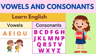 vowels and consonants  vowels in english  vowels for kids [upl. by Matazzoni]