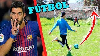 LUIS SUAREZ CHALLENGE ¡Retos de fútbol épicos [upl. by Neleag]