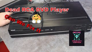 Dead RCA RTD315WR DVD Player  Can We Fix It Or Is It Dumpster Food [upl. by Sula876]