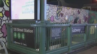 Woman 75 attacked on NYC subway platform NYPD [upl. by Lewellen192]