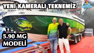 KAMARALI YENİ TEKNEMİZ 590 MG ve EFSANE 7 40 ADN MODELİ İZMİR TEKNE FUARINDAYIZ [upl. by O'Callaghan]