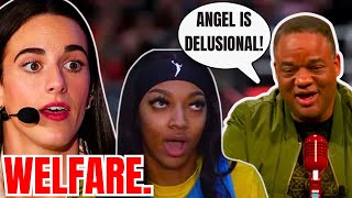 Jason Whitlock BLASTS quotWELFAREquot WNBA CRUSHES ANGEL REESE as DELUSIONAL Caitlin Clark BACKLASH [upl. by Wrightson185]