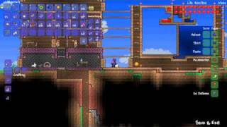 Terraria  Crafting With Hellstone Part 19  Intermediates Guide  DrewDefinition [upl. by Karlan307]