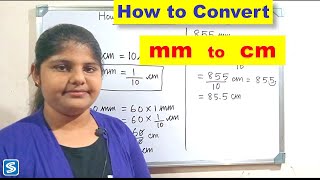 How to convert millimeter to centimeter  Conversion of millimeter into centometer  mm into cm [upl. by Gildea]