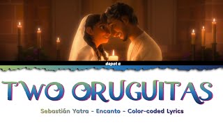 Two Oruguitas from Encanto  ColorCoded Lyrics English Version Dos Oruguitas Sebastián Yatra [upl. by Rabi]