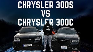 CHRYSLER 300S EXHAUST VS CHRYSLER 300C EXHAUST Whos exhaust is louder [upl. by Arron]