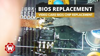 BIOS Replacement On Video Card [upl. by Aniat]