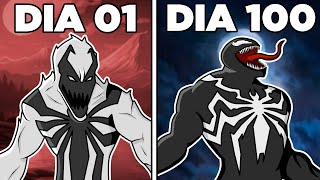 Sobrevivi 100 DIAS como VENOM no HEROIS MULTIVERSO [upl. by Aiynot]