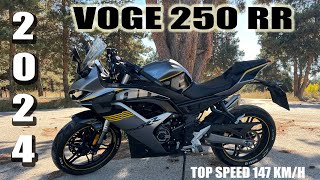 VOGE 250 RR DETAYLI İNCELEME 2024 VOGE RACİNG [upl. by Llenoil309]