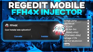 ATUALIZADO 👽FFH4X MOD MENU INJECTOR PARA A NOVA ATUALIZAÇÃO NO FREE FIRE ANTI BAN GRÁTIS 👽 [upl. by Ander249]