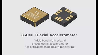 830M1 Triaxial Accelerometer [upl. by Nollie]