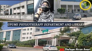 UPUMS PHYSIOTHERAPY DEPARTMENT AND LIBRARY vlog [upl. by Mayor897]