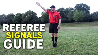 Soccer Referee Signals Guide [upl. by Yule]