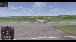 RealFlight B58 Hustler Demo [upl. by Sine260]