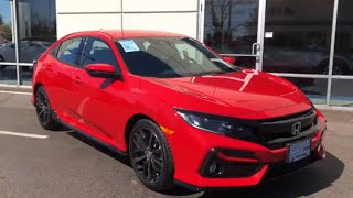 2020 Civic Hatch Sport Rallye RedBlack [upl. by Vincents547]