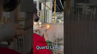 YAGUANG Quartz Lamp for Disinfection Ultraviolet Light for Air and Water Purification uvclight [upl. by Akiemaj100]