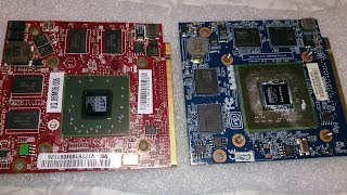 ATI HD3650 1g вместо Nvidia 8600GS 512м на ноутбуке Acer 7520G [upl. by Ladnyk]