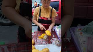 Delicious Mango Sticky Rice  Thai Street Food shortsvideo [upl. by Ragland532]