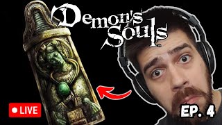 🔴 Hunting DEMONS in TOWER OF LATRIA  Demons Souls PS3  Blind Playthrough  Ep 4 [upl. by Bettye]