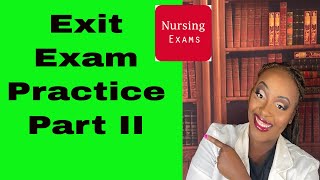 Exit Exam Practice Part II [upl. by Hewart]