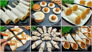 5 Minutes Snacks  New Recipe  Evening Snacks Recipe  Bread Snacks  Easy Recipe  Tiffin Recipe [upl. by Weed]