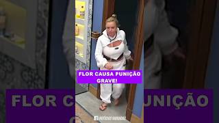 ❌ PUNIÇÃO GRAVÍSSIMA Flor vacila e causa punição GRAVE no reality show  A Fazenda 16 [upl. by Halehs258]