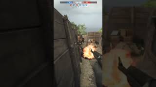 Some more action with the Frommer Stop from the River Somme map bf1 fps shorts [upl. by Wanids]