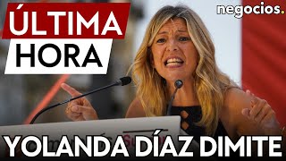 ÚLTIMA HORA  Dimite Yolanda Díaz como líder de Sumar tras el debacle en las elecciones europeas [upl. by Lindly491]